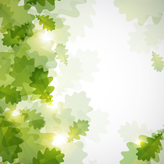 646x646 Bokeh Green Leaves Vector Background Vector Art Graphics