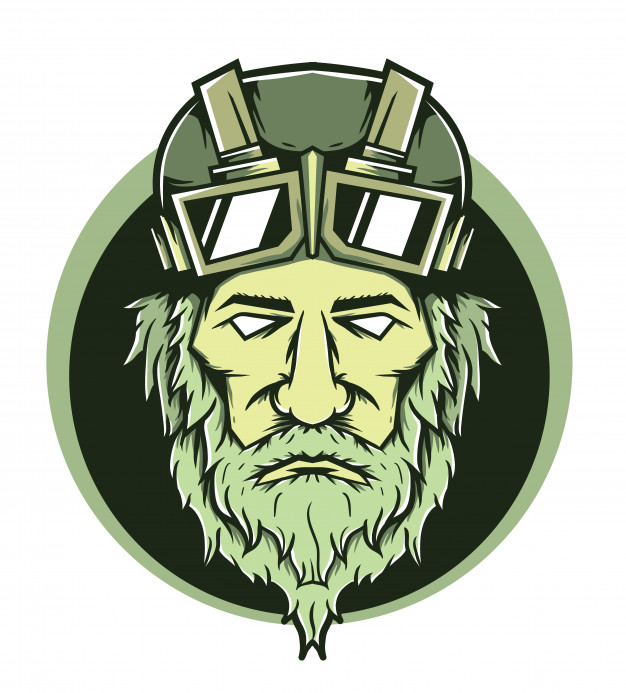 Old Man Head Rider Helmet Vector Illustration Vector Premium 626x693 Old Man Head Rider Helmet Vector Illustration Vector Premium