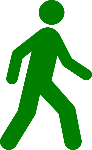 Walking Man Green Clip Art 366x597 Walking Man Green Clip Art