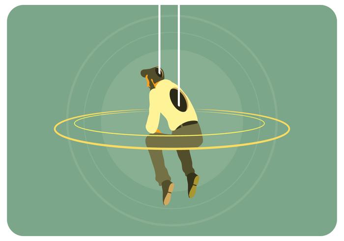 Depressed Man Vector 700x490 Depressed Man Vector