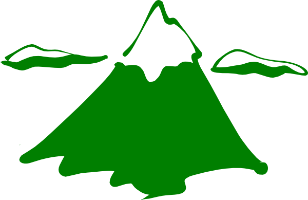 600x389 Green Mountain Clip Art