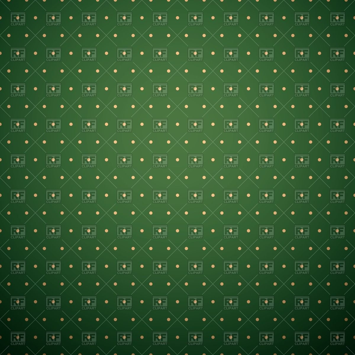 1200x1200 Dark Green Background With Yellow Polka Dot Pattern Vector Image
