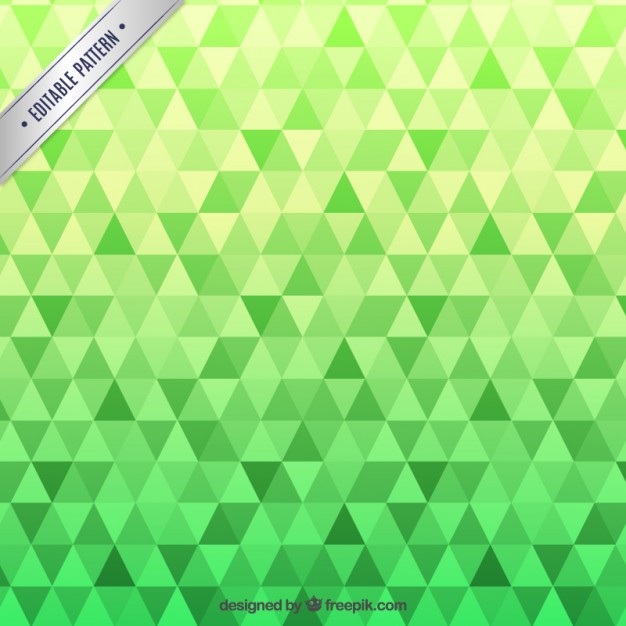 626x626 Green Pattern With Triangles Vector Free Download