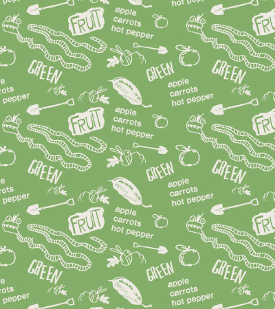 400x450 Seamless Green Pattern Kidsfashionvector Cute Vector Art