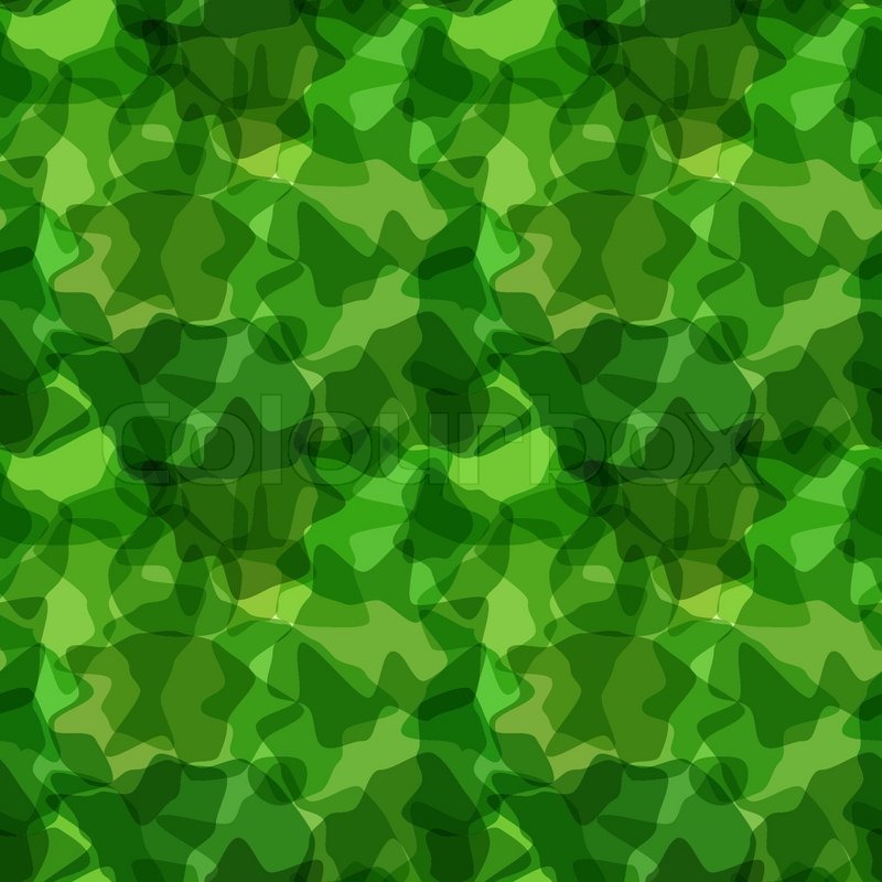 800x800 Seamless Pattern Green Camouflage Stock Vector Colourbox