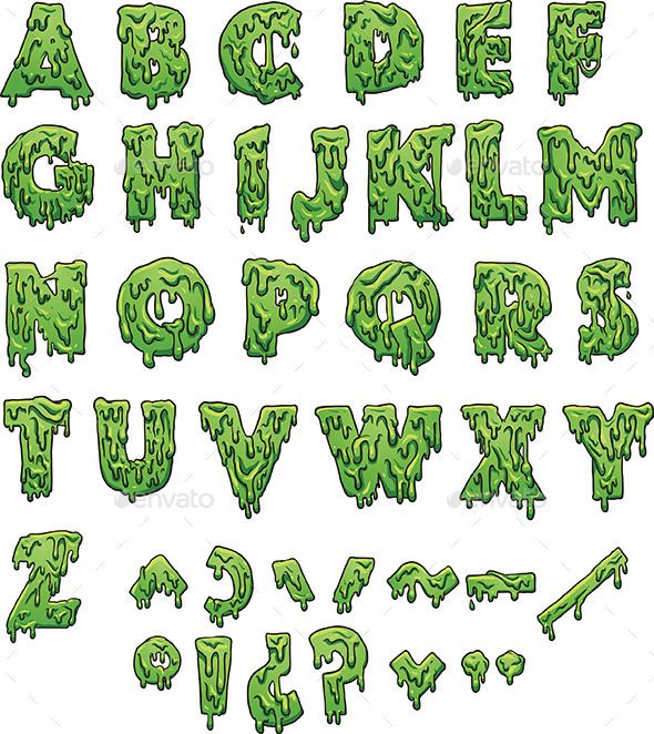 Green Slime Letters Vector Clip Art Illustration With Simple 590x662 Green Slime Letters Vector Clip Art Illustration With Simple