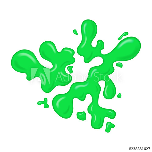 Bright Green Slime Isolated On Transparent Background Realistic 500x500 Bright Green Slime Isolated On Transparent Background Realistic