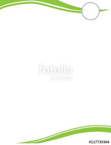 381x500 Green Swirl Logo Circle Letterhead Stock Image And Royalty Free