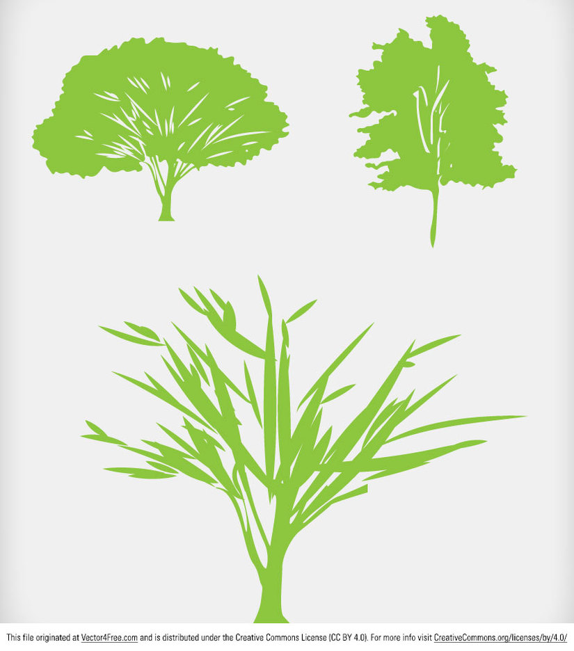 Green Tree Vector Icons 825x936 Green Tree Vector Icons