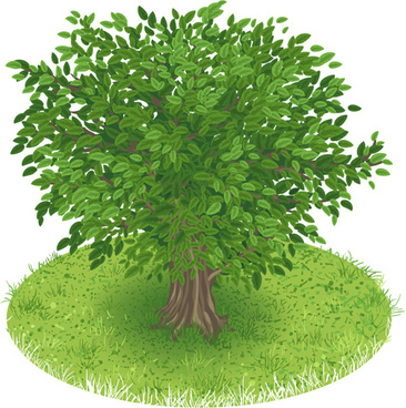 Free Vector Green Tree Free Vector Download 366x368 Free Vector Green Tree Free Vector Download
