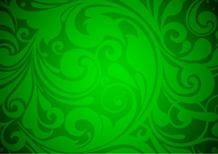 425x301 Floral Background Green Vector Graphic Vector Background Free
