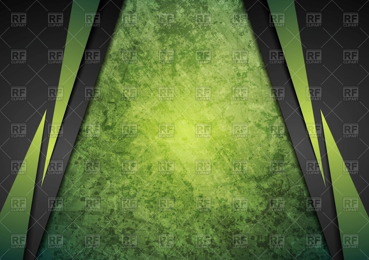 1200x845 Grunge Green And Balack Corporate Background Vector Image