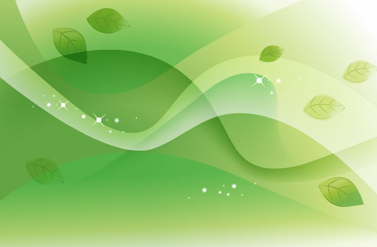 734x482 Abstract Spring Green Vector Background Free Vector Graphics
