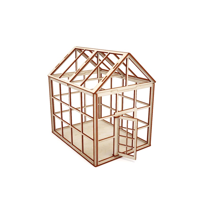 794x794 Greenhouse Vector For Cnc Vector Vector Etsy