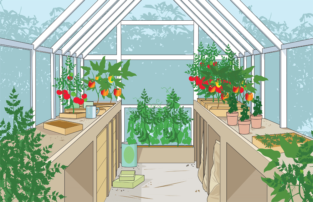 Greenhouse Clipart Cute Greenhouse With Flowers On It vrogue.co