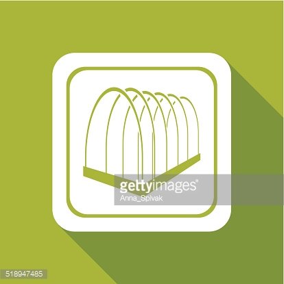 414x415 Greenhouse Vector Premium Clipart