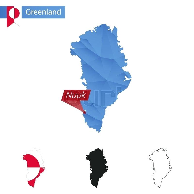800x800 Capital Of Greenland Map