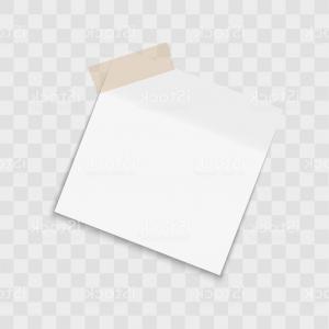 300x300 White Clear List Paper Transparent Sticky Tape Grey Background