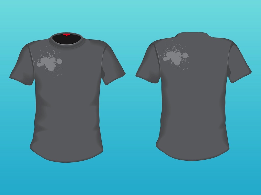 Grey T Shirt Vector Art Graphics 1024x766 Grey T Shirt Vector Art Graphics