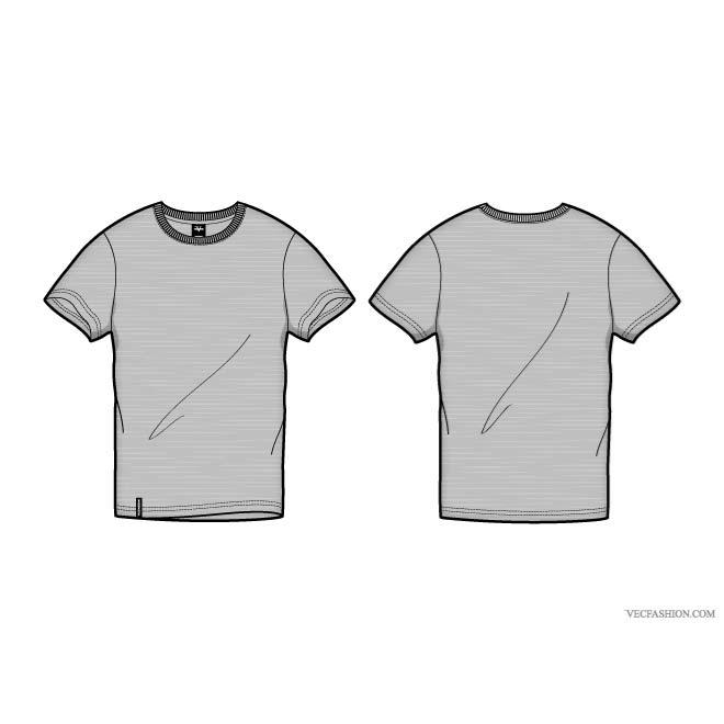 T Shirt Template Vector Design 660x660 T Shirt Template Vector Design