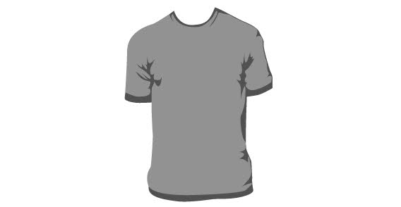 Grey T Shirt Vector at Vectorified.com | Collection of Grey T Shirt