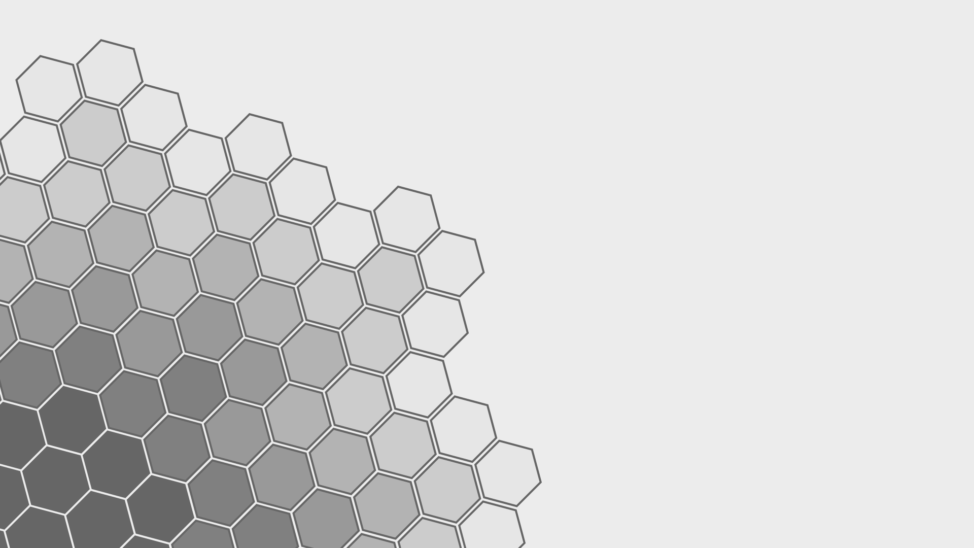 1920x1080 Grey Hexagons Wallpaper