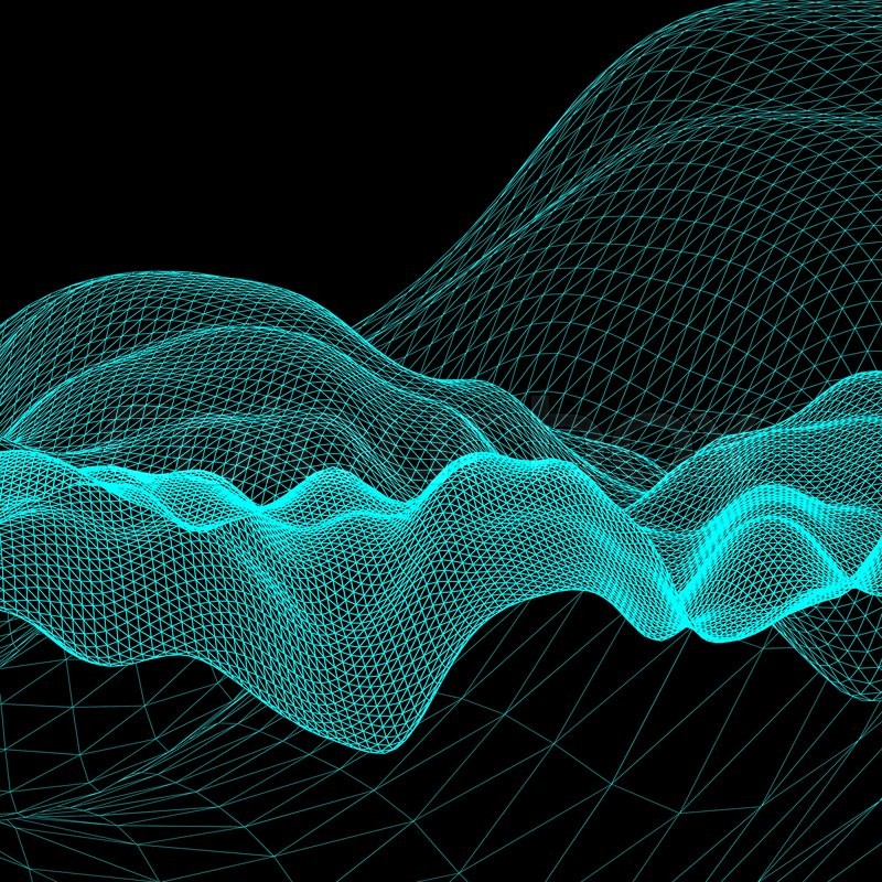 800x800 Wavy Grid Background Abstract Vector Stock Vector Colourbox