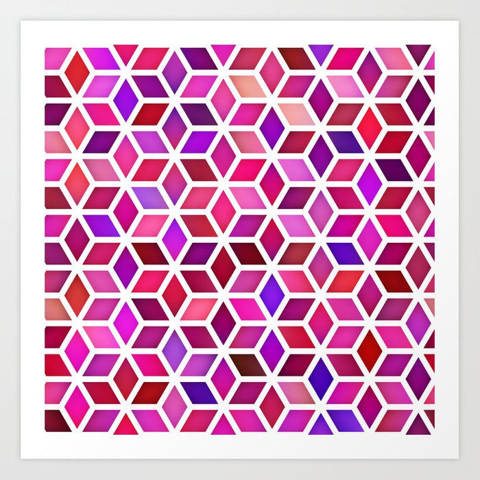 Vector Seamless Pink Shades Gradient Rhombus Shape Grid Geometric 700x700 Vector Seamless Pink Shades Gradient Rhombus Shape Grid Geometric