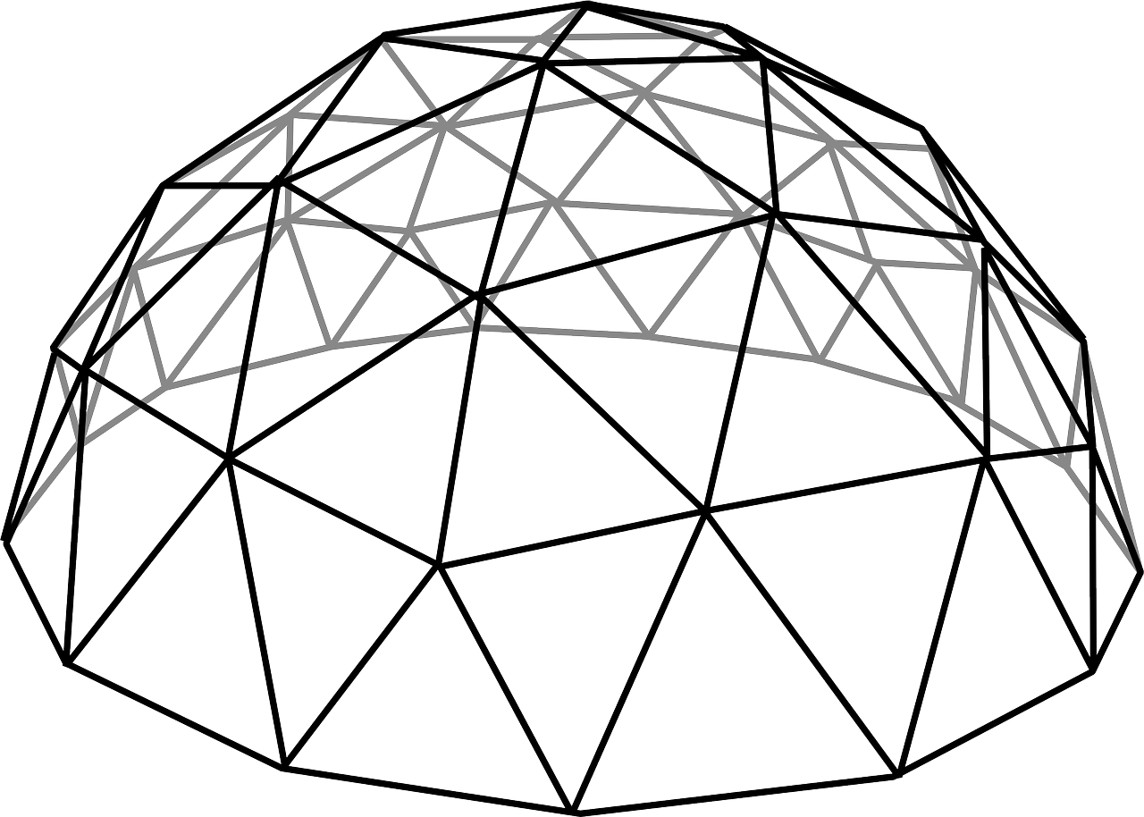 1280x914 Grid,dome,hall,roof,free Vector Graphics