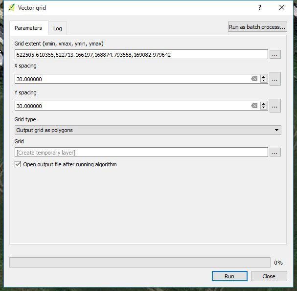 607x595 Qgis Tutorial Creating And Orienting Vector Grids In Qgis