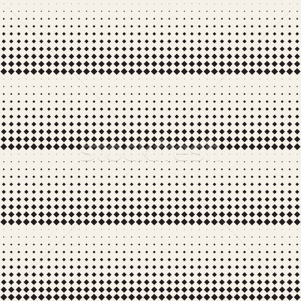 600x600 Stylish Minimalistic Halftone Grid Vector Seamless Black