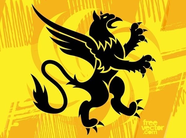 600x448 Griffin Emblem Free Vector