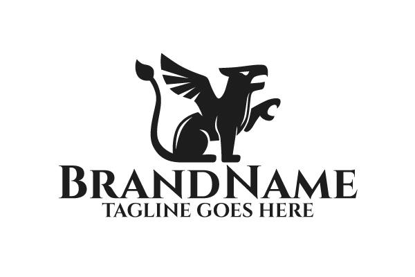 600x400 Sleek Griffin Logo