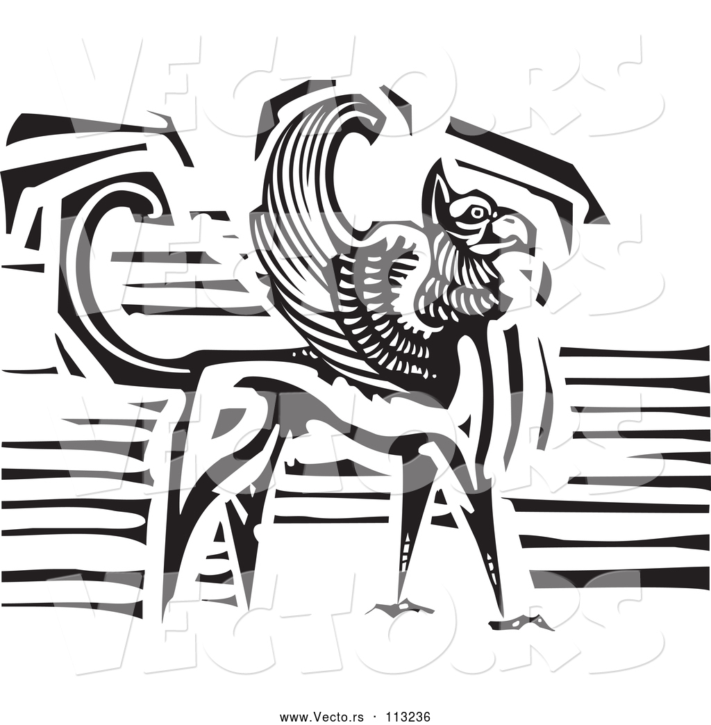 1024x1044 Vector Of Griffin Creature