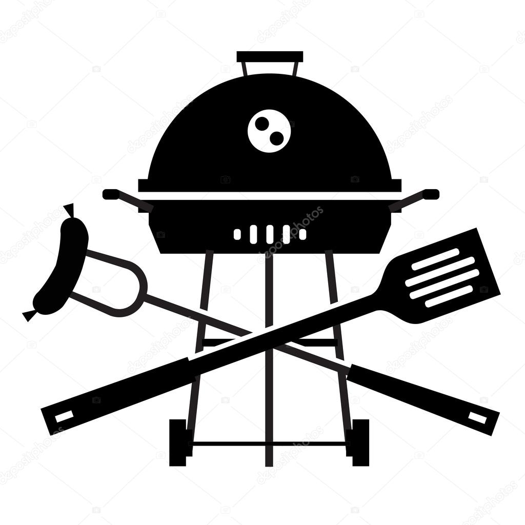 Grill Silhouette Vector at Vectorified.com | Collection of Grill ...