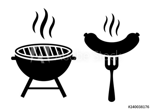 Barbeque Grill Vector Icon 500x365 Barbeque Grill Vector Icon