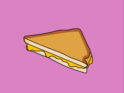 Grilled Cheese Vector at Vectorified.com | Collection of Grilled Cheese ...