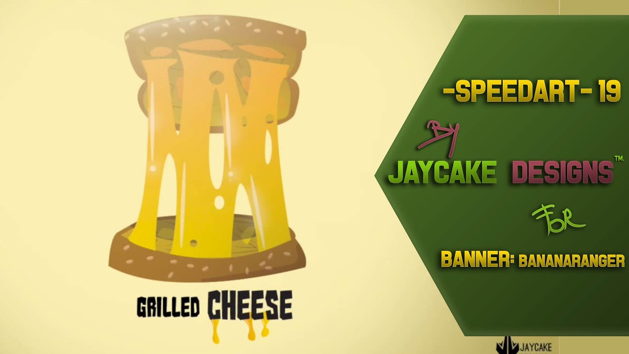 1280x720 Vector Design Grilled Cheese Speedart