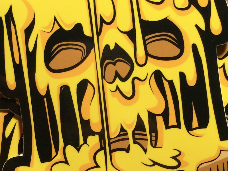 800x600 Evil Grilled Cheese Sticker