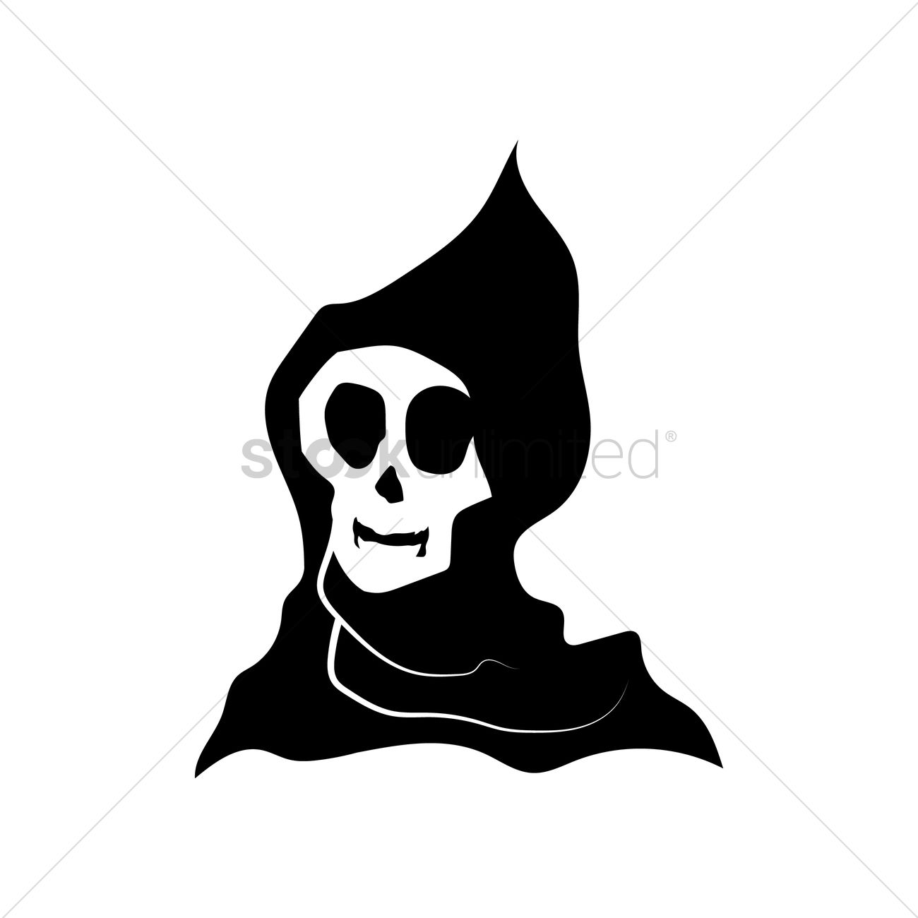 1300x1300 Grim Reaper Vector Image