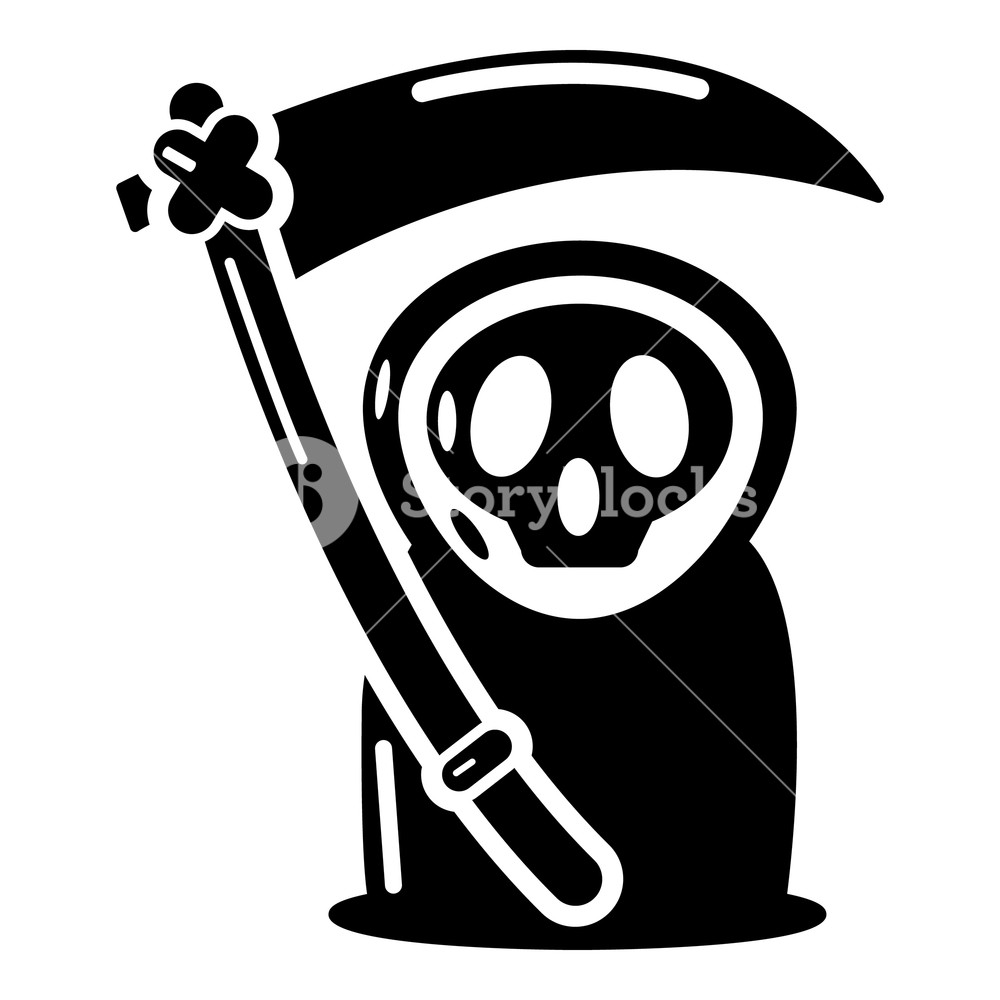 1000x1000 Grim Reaper Icon Simple Illustration Of Grim Reaper Vector Icon