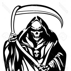 300x300 Photostock Vector Grim Reaper Vector Art Soidergi