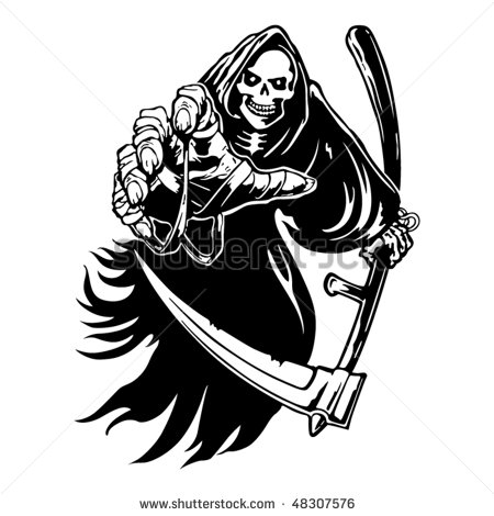 450x470 Free Collection Of Female Clipart Grim Reaper Download