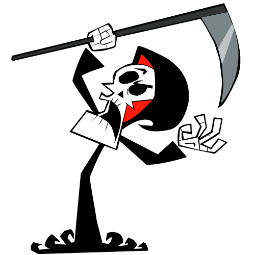 500x500 Halloween Reaper Clipart