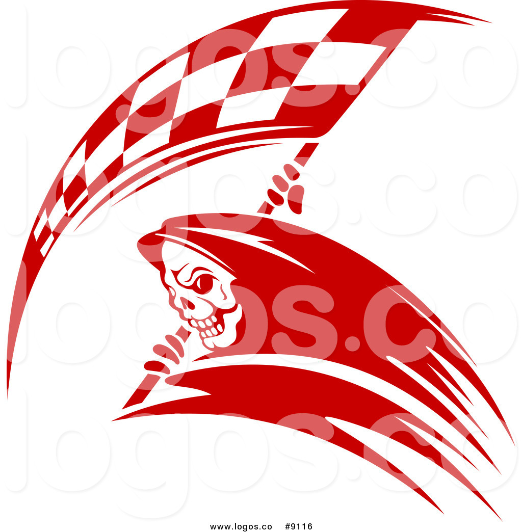 1024x1044 Royalty Free Clip Art Vector Logo Of A Red Grim Reaper