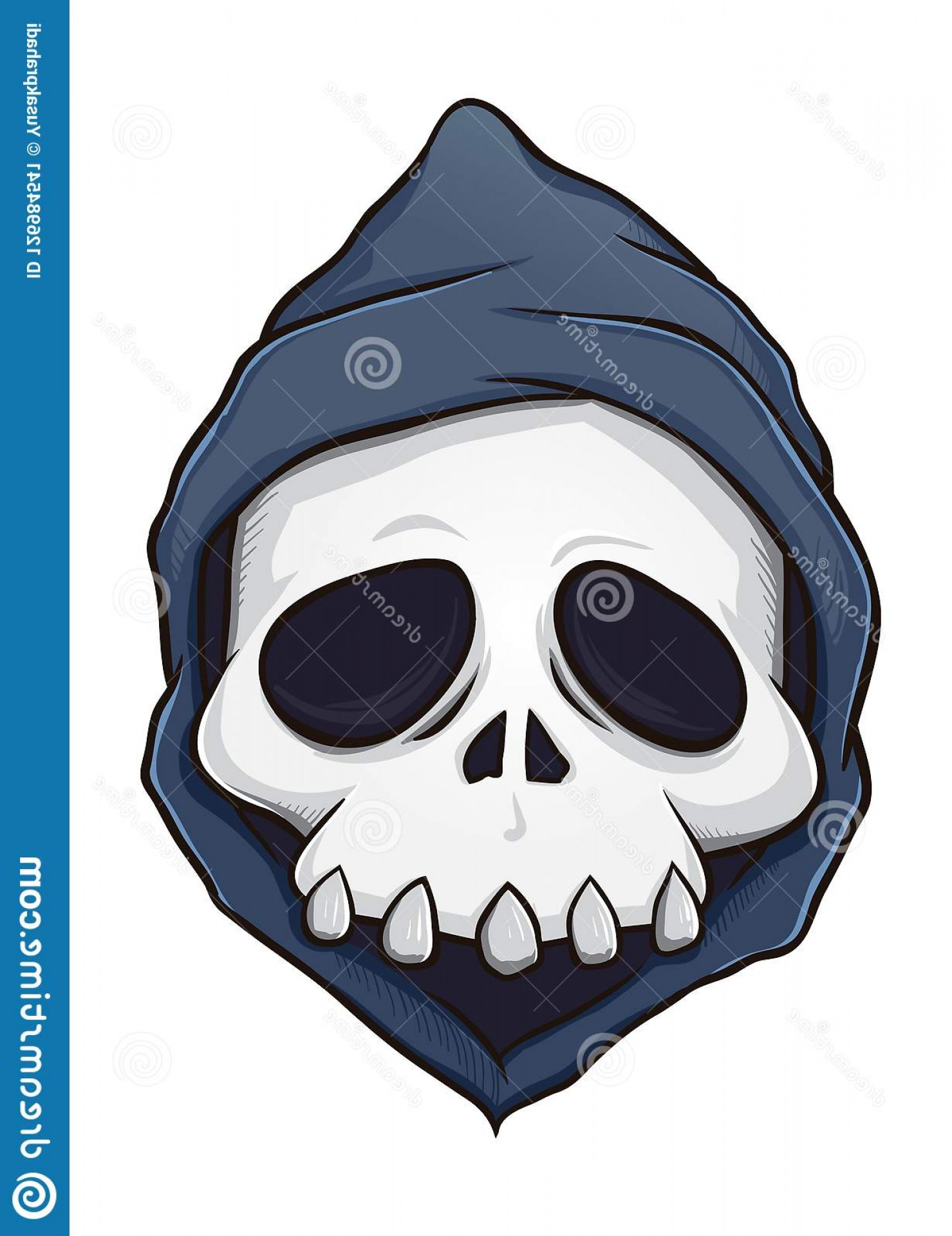 1479x1920 Grim Reaper Head Vector Art Handandbeak