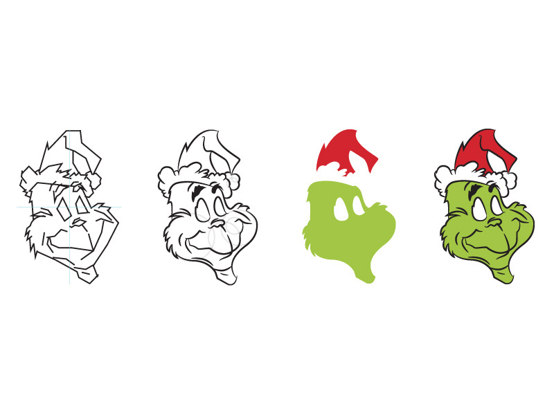 Grinch Vector At Vectorified Com Collection Of Grinch Vector Free For Personal Use