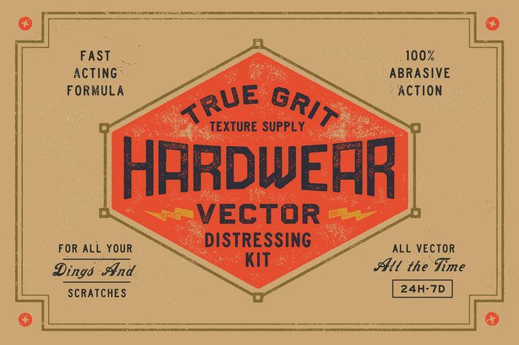 735x489 Vector Texture Hardwear Vector Distressing Kit