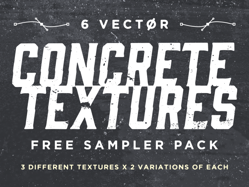 800x600 Freebie Vector Concrete Textures Sampler Pack