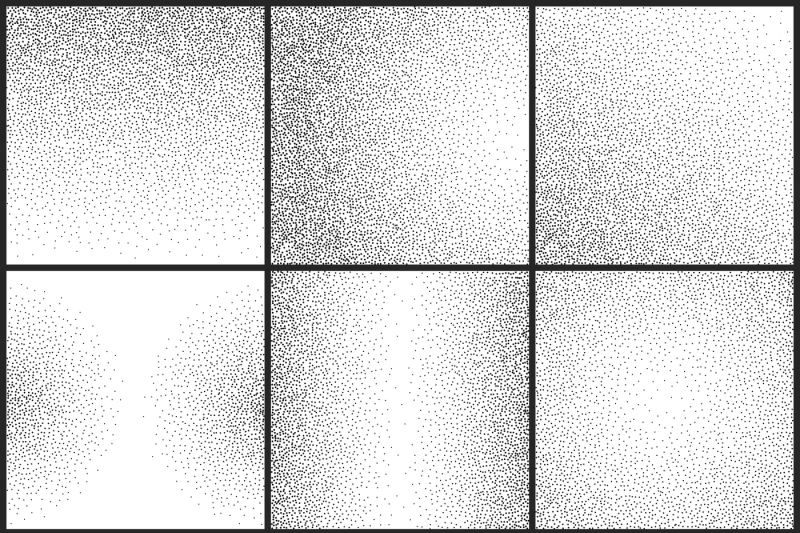 800x533 Subtle Grunge Dotted Gritty Textures Vector Set